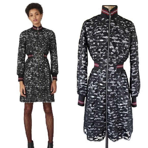 SONIA BY SONIA RYKIEL Lace Knee-Length Dress Size: M | US6, FR38 - Picture 1 of 16